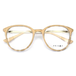 Armação de Óculos Redonda Marta JX006 Nude