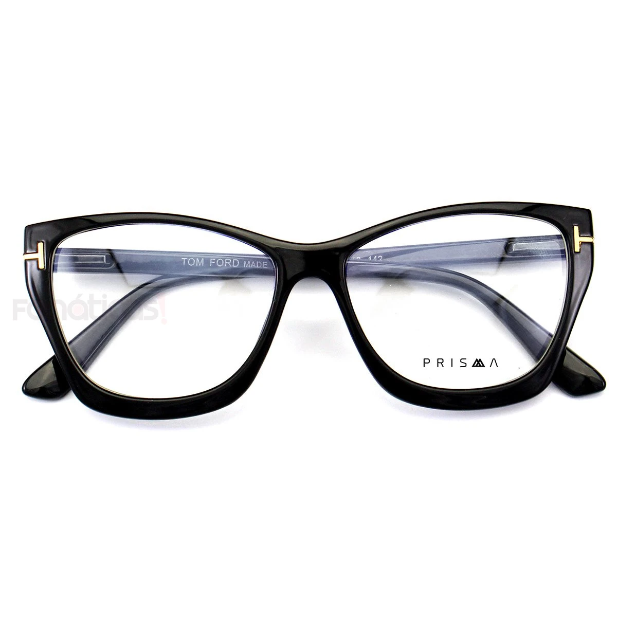 Armação de Grau Quadrada Tom - Preta