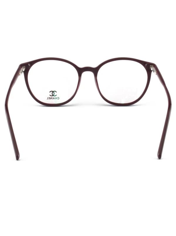 Armação de Óculos Redonda CH58663 Vinho