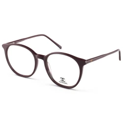 Armação de Óculos Redonda CH58663 Vinho