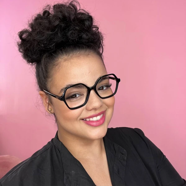 Armação de Óculos Quadrada VO5363 Preto