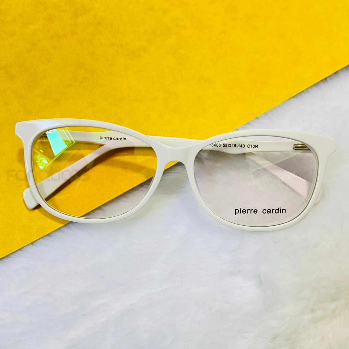 Armação de Óculos Quadrado P8406 Branco