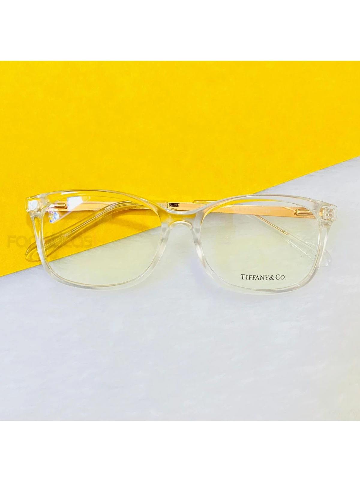 Armação de Óculos Retangular TF2131 Transparente