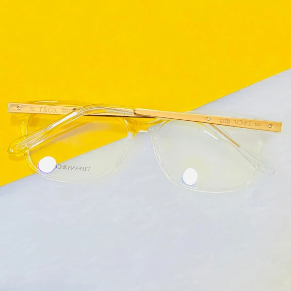 Armação de Óculos Retangular TF2131 Transparente