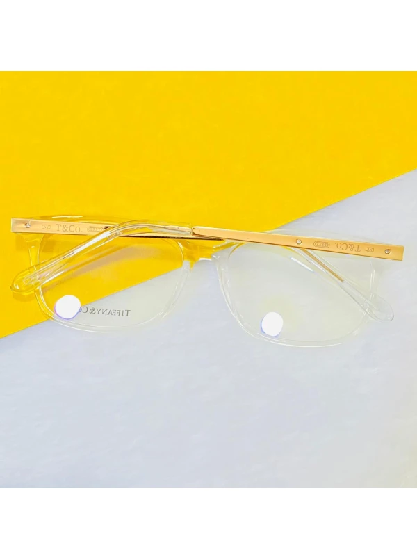 Armação de Óculos Retangular TF2131 Transparente