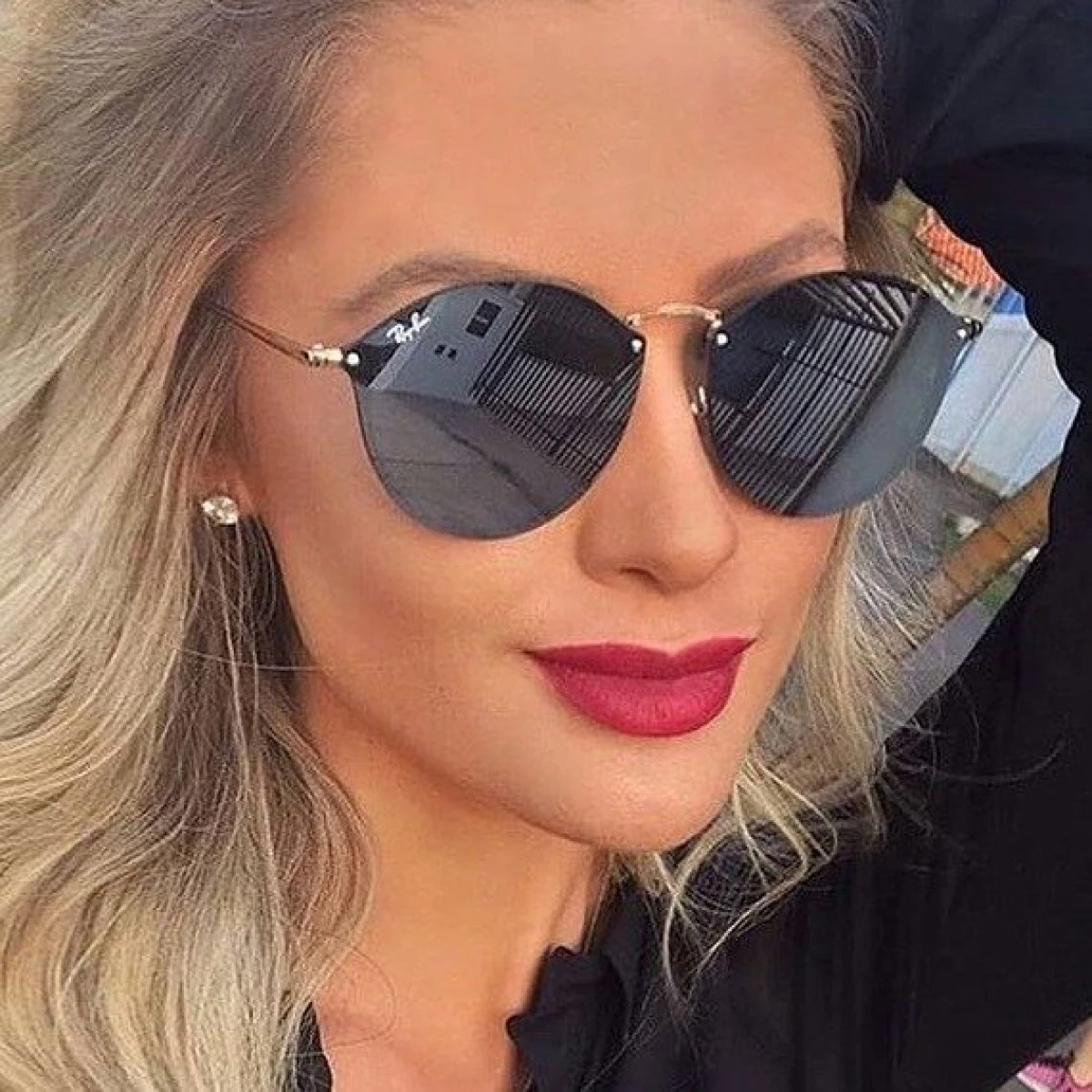 Óculos de Sol Blaze Round Fleck RB3574n