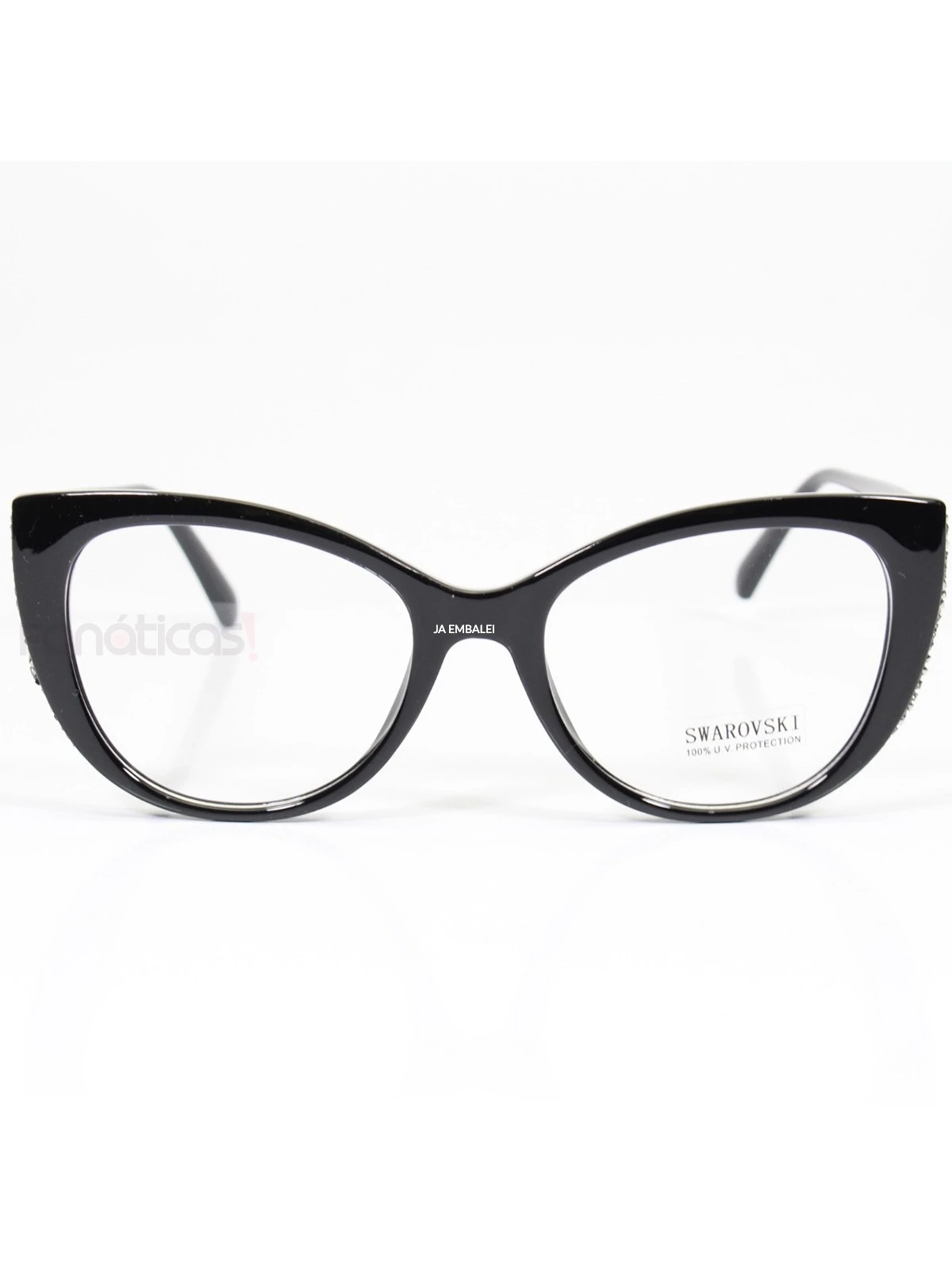 Armação de Óculos Gatinho SK5291 Preto