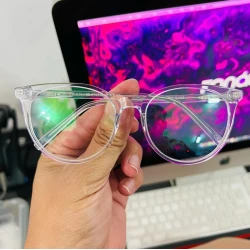 Armação de Óculos Redondo TH1451 Transparente