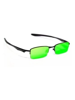 Óculos de Sol Lupinha Lupa Vilão Fio Nylon Preta e Verde