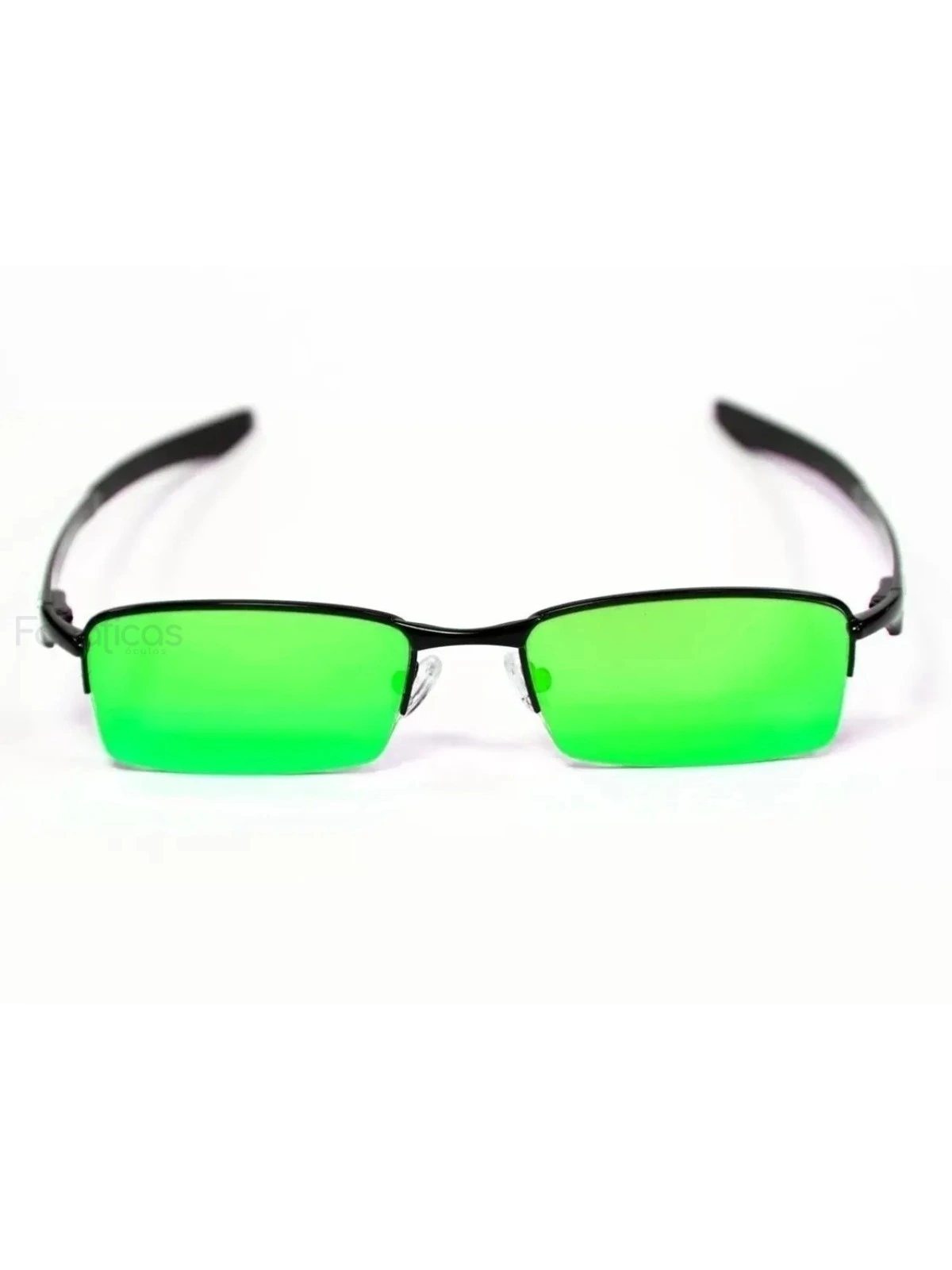 Óculos de Sol Lupinha Lupa Vilão Fio Nylon Preta e Verde
