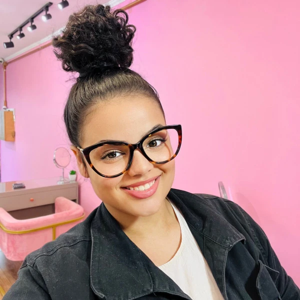 Armação de Óculos Gatinho TF2161 Marrom Tartaruga