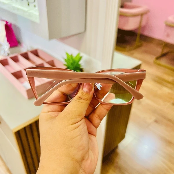 Armação de Óculos Quadrada DG5031 Rose