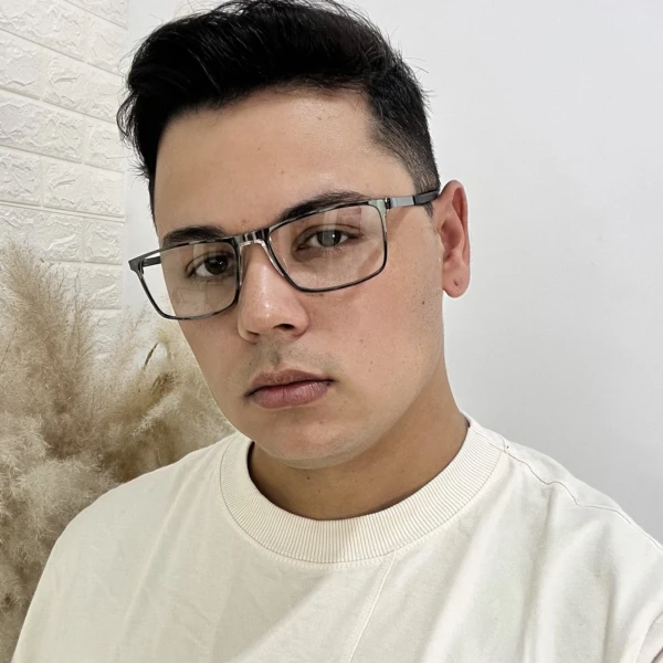 Armação de Óculos AQ240702 Retangular Grafite