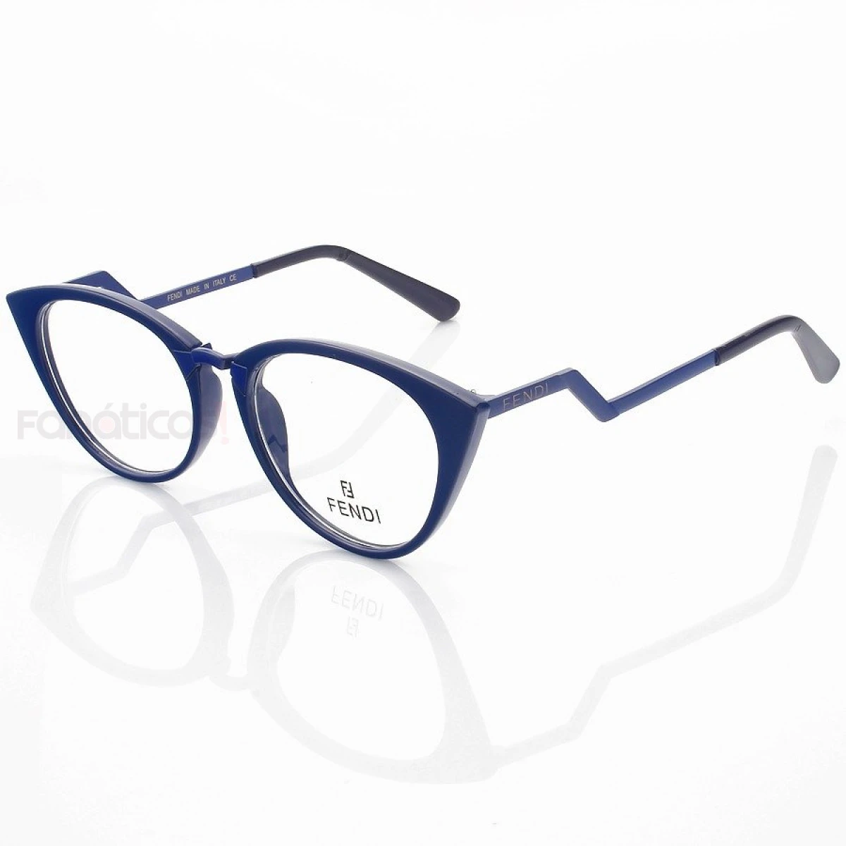Armação de Óculos Gatinho Fendi Orchidea Azul