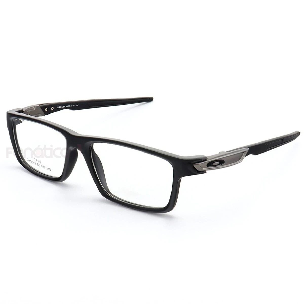 Armação de Óculos Retangular OX9042 Preto e Cinza