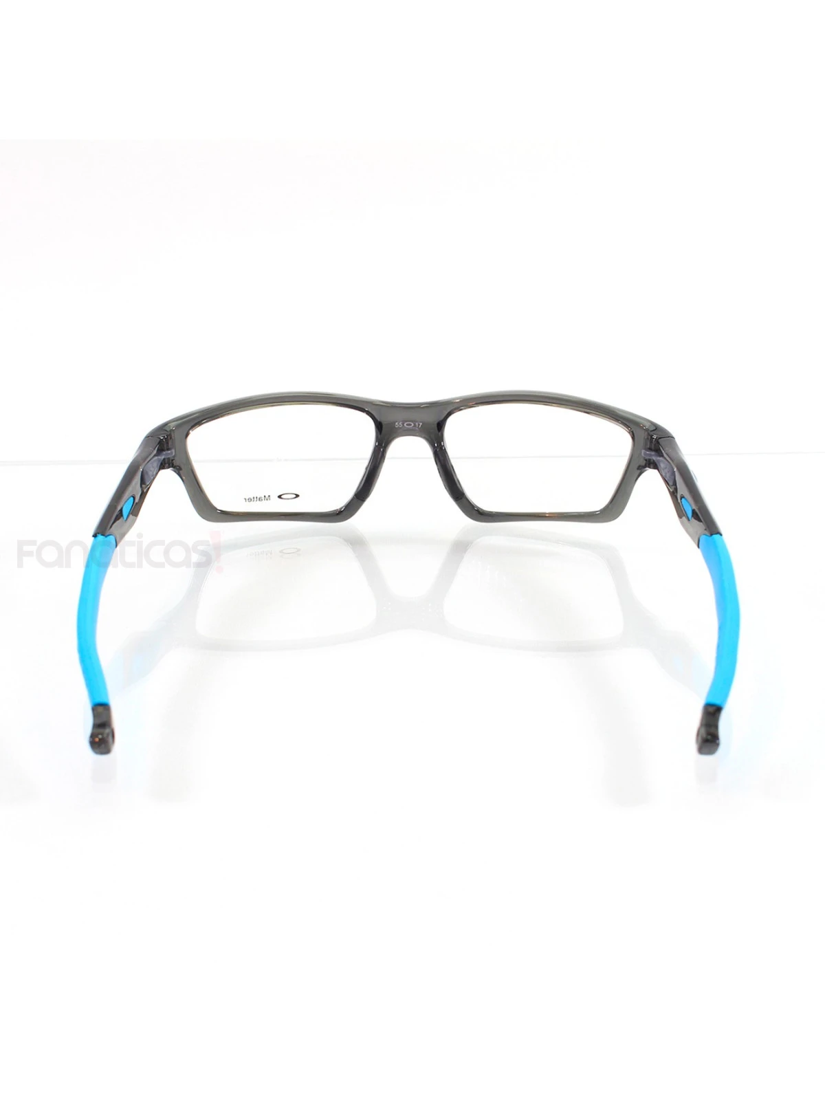 Armacao de Óculos Crosslink OX8031 Cinza Translúcido e Azul