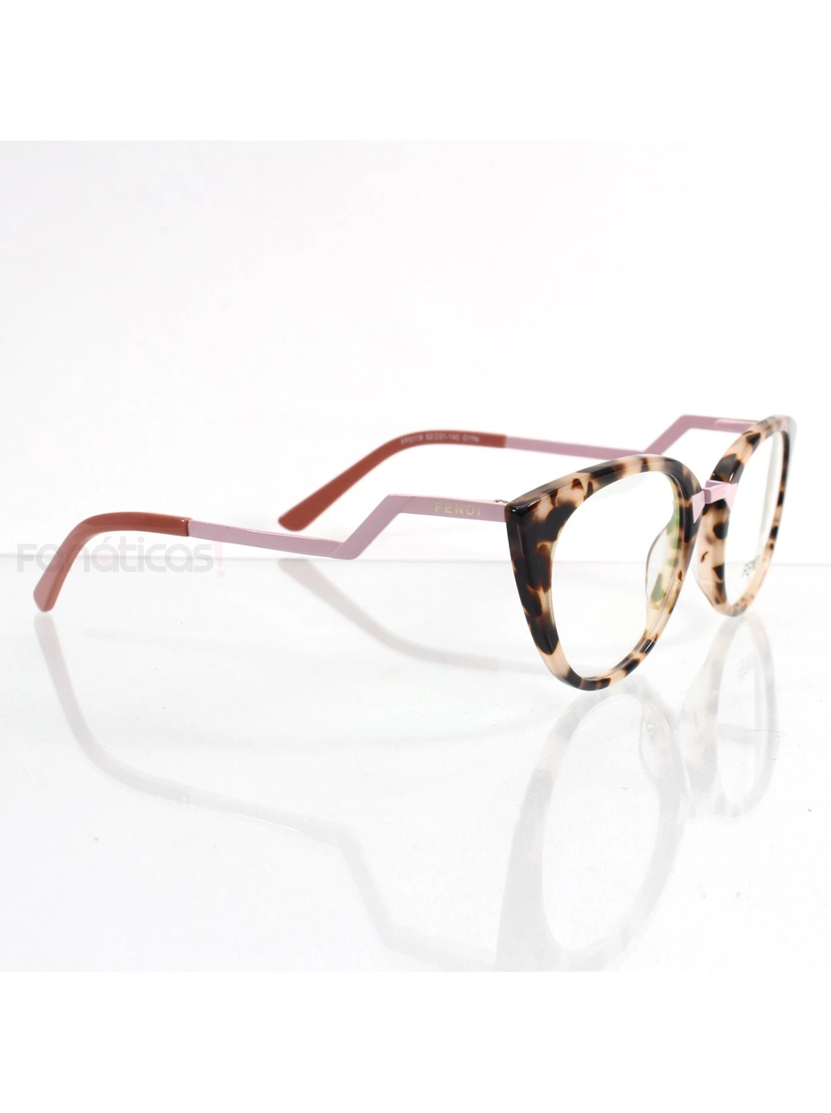 Óculos Armação de Grau Orchidea FF 0119 - Tartaruga Rosa