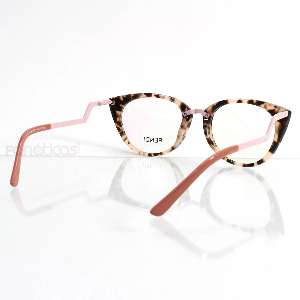 Óculos Armação de Grau Orchidea FF 0119 - Tartaruga Rosa