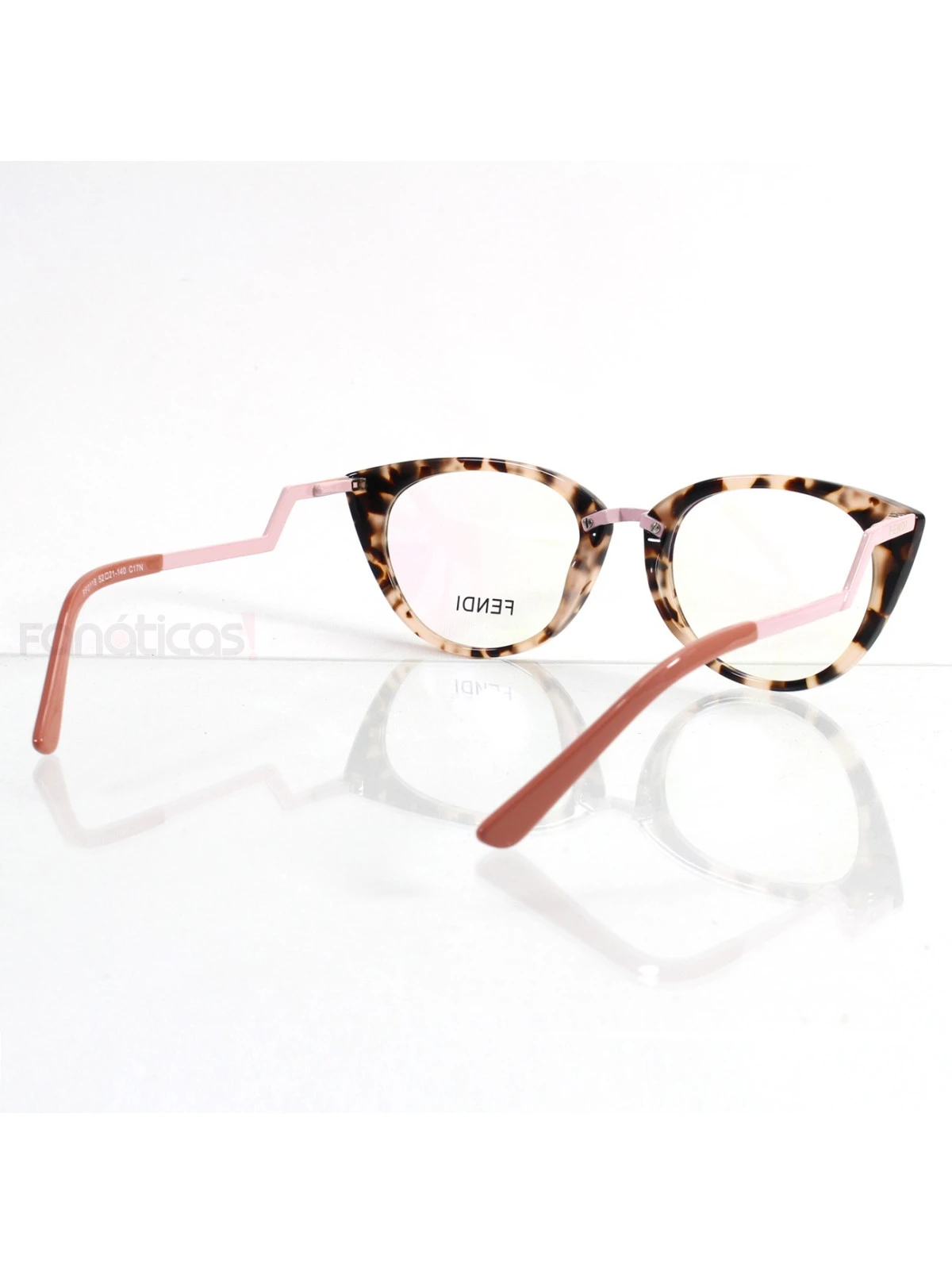 Óculos Armação de Grau Orchidea FF 0119 - Tartaruga Rosa