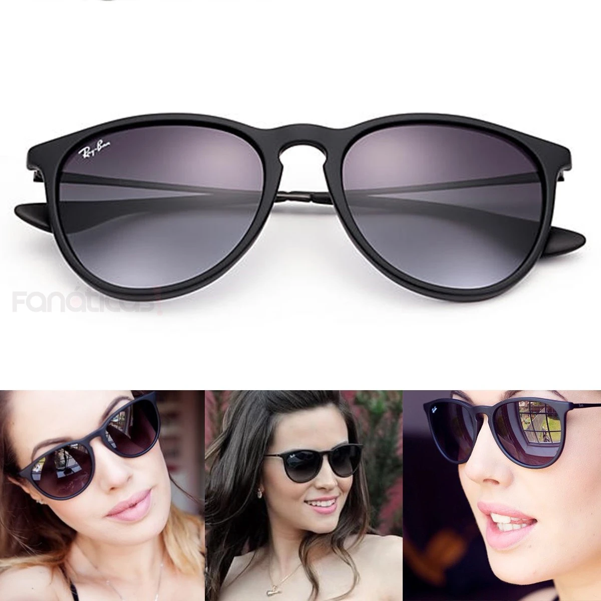 Óculos de Sol Erika RB4171 Preto Fosco