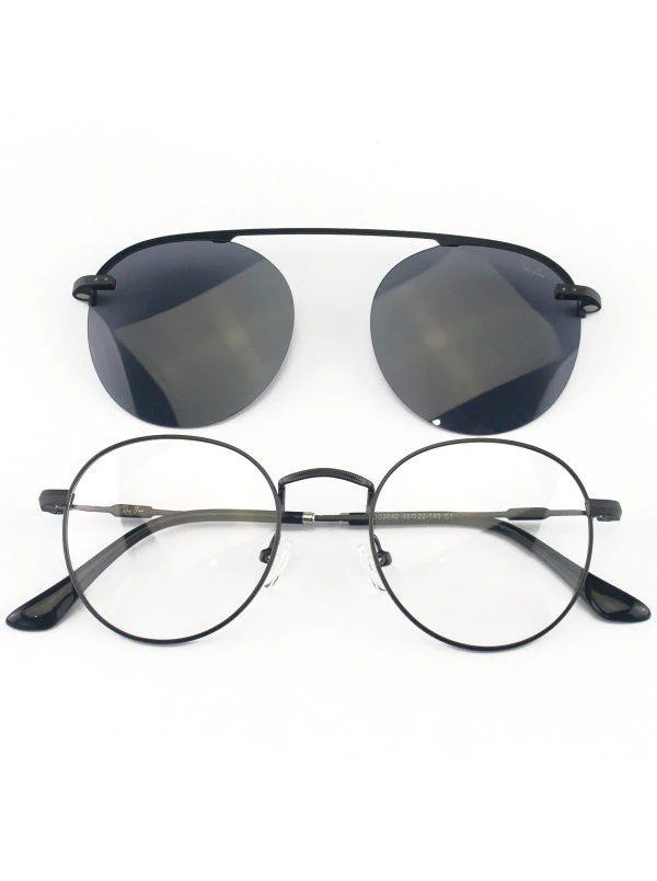 Armação de Óculos Clipon Round RB6168 Preto
