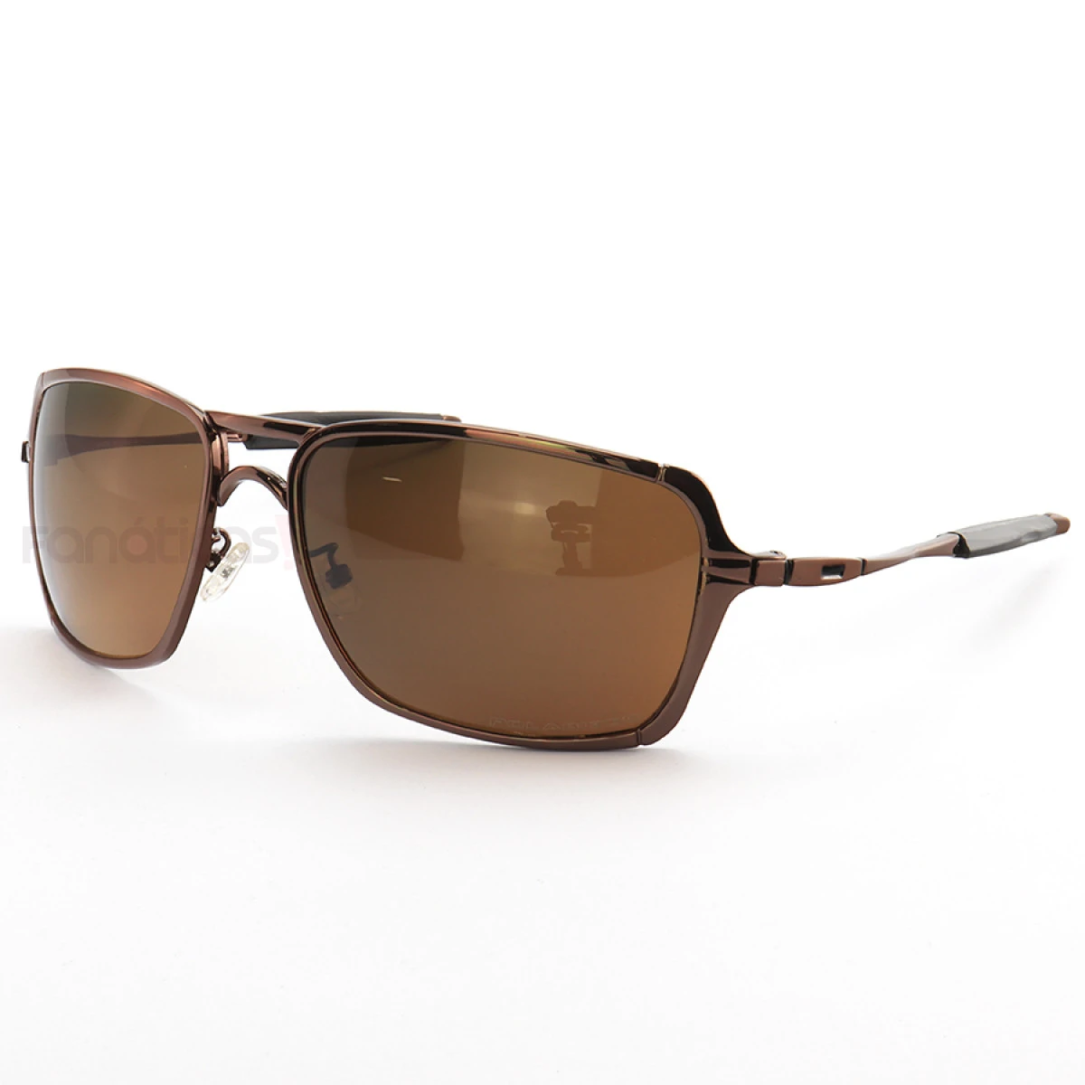 Óculos de Sol Inmate Metal Marrom Brilhante e Lente Marrom