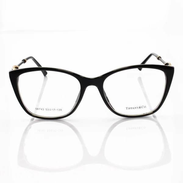 Armacao de Óculos Quadrada TF2160 Todo Preto