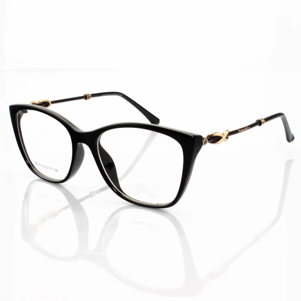 Armacao de Óculos Quadrada TF2160 Todo Preto