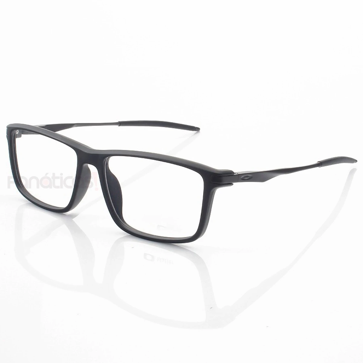 Armação de Óculos Retangular Cobalt OX3218 Todo Preto
