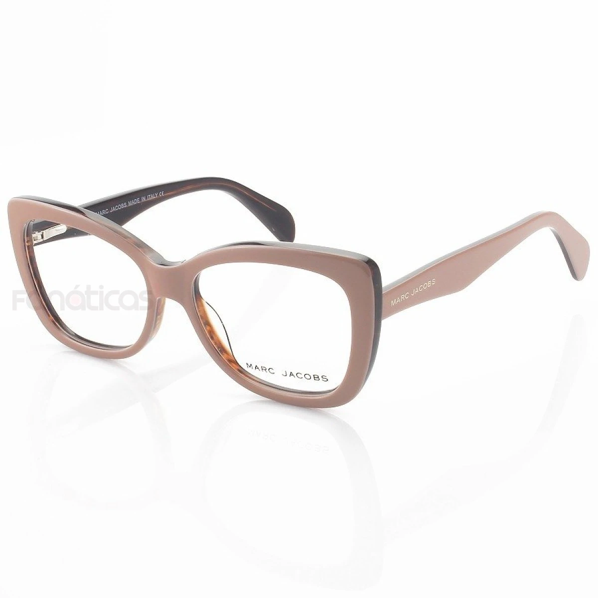 Armação de Oculos Quadrado MJ546 Nude