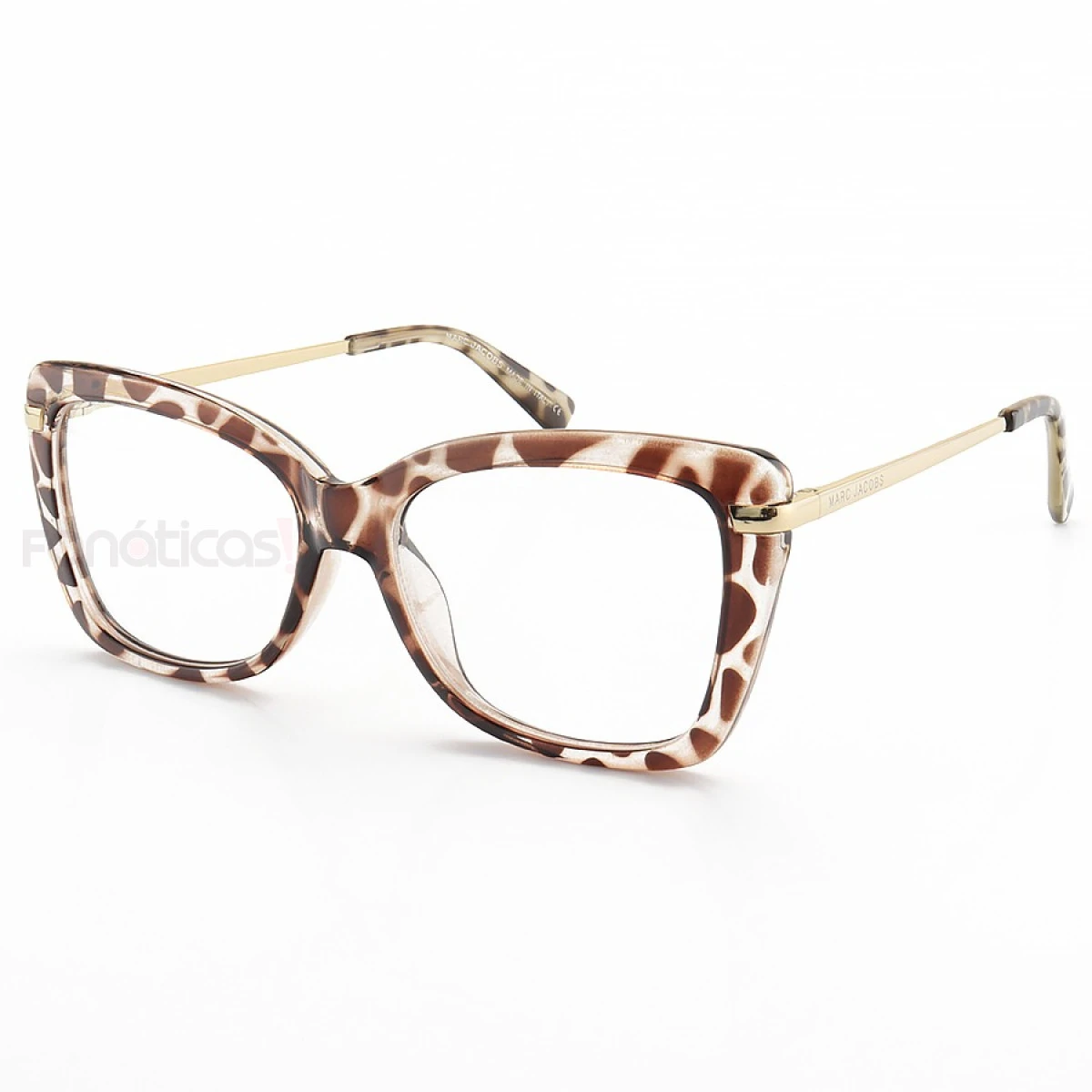 Armação de Oculos Quadrada Mj545 Tartaruga Claro