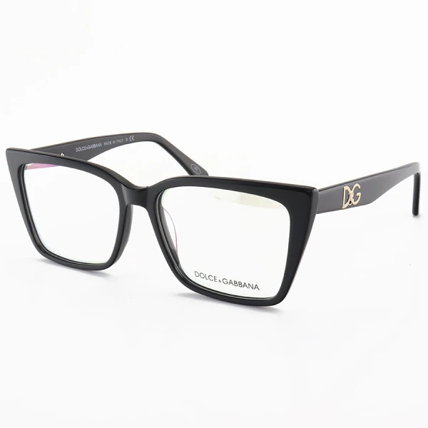 Armação de Óculos Quadrada DG5031 Preto