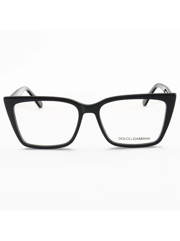 Armação de Óculos Quadrada DG5031 Preto