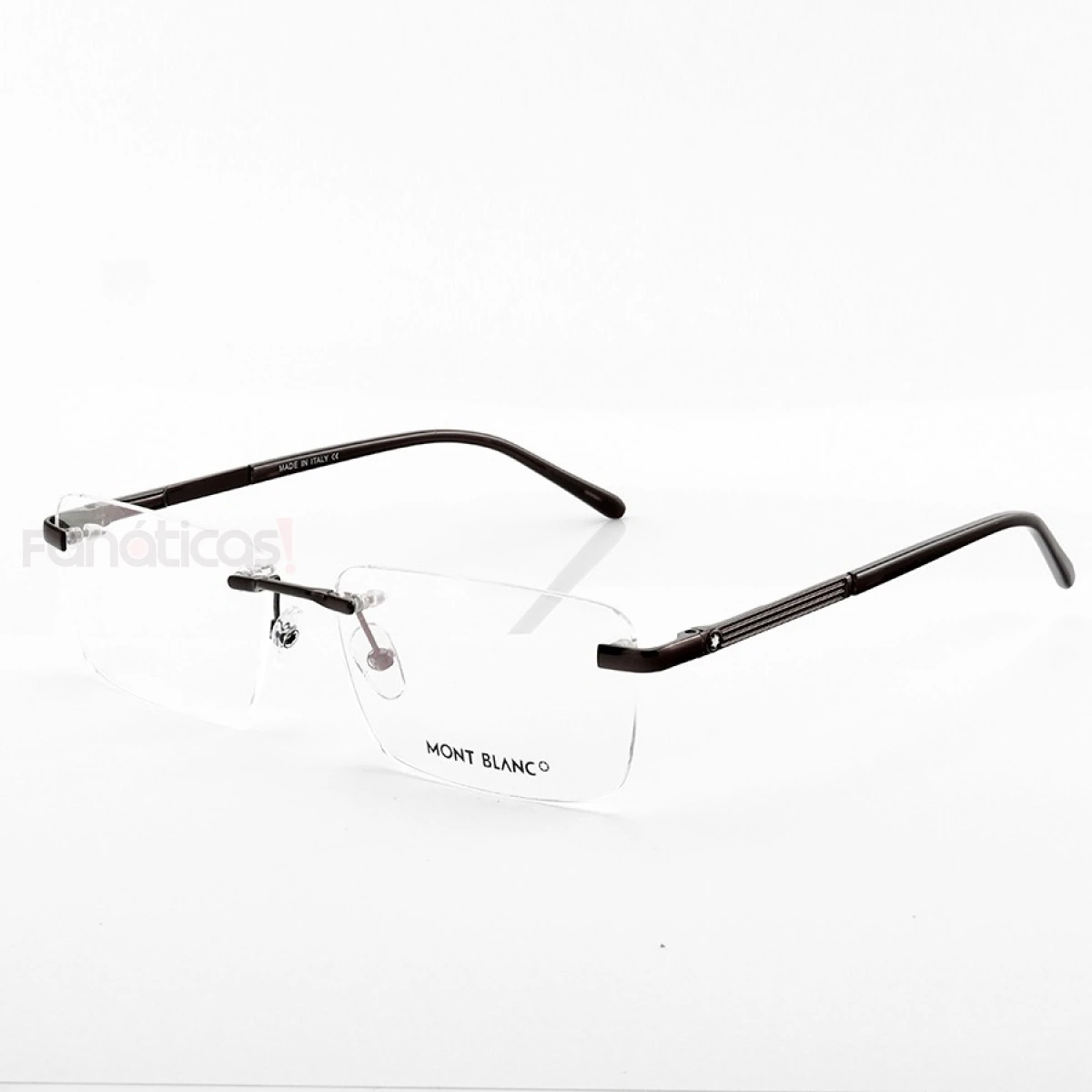 Armação de Óculos Retangular Flutuante MB0030O Preto