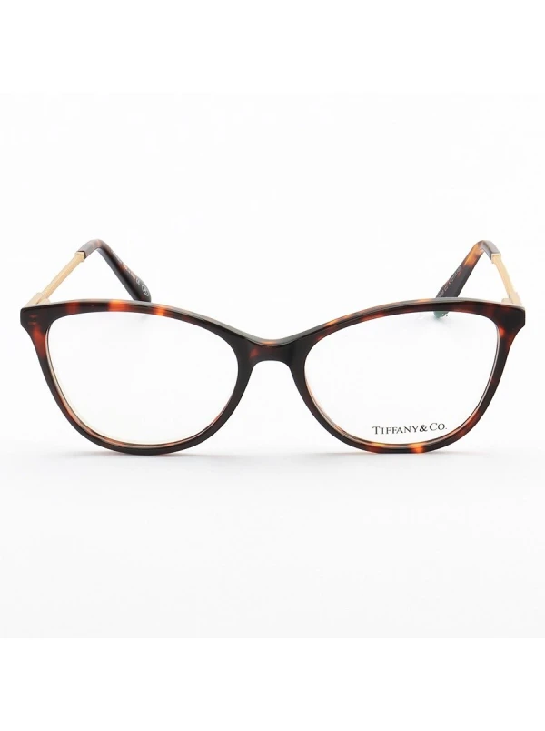 Armação de Óculos Oval TF2668 Marrom Tartaruga