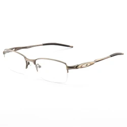 Armação de Óculos Retangular Meio Aro Evade OX3208 Grafite