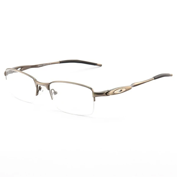 Armação de Óculos Retangular Meio Aro Evade OX3208 Grafite