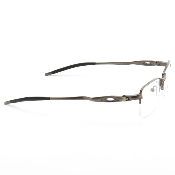 Armação de Óculos Retangular Meio Aro Evade OX3208 Grafite