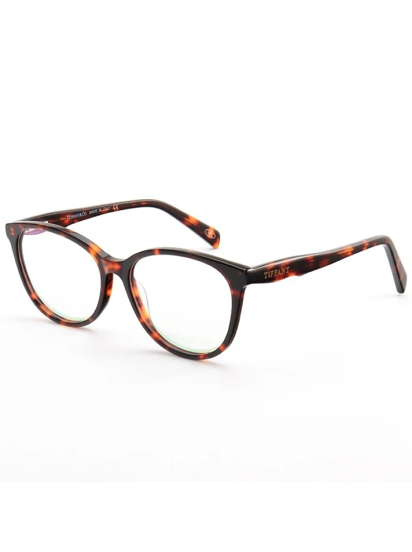 Armação de Óculos Oval TF2175 Marrom Tartaruga