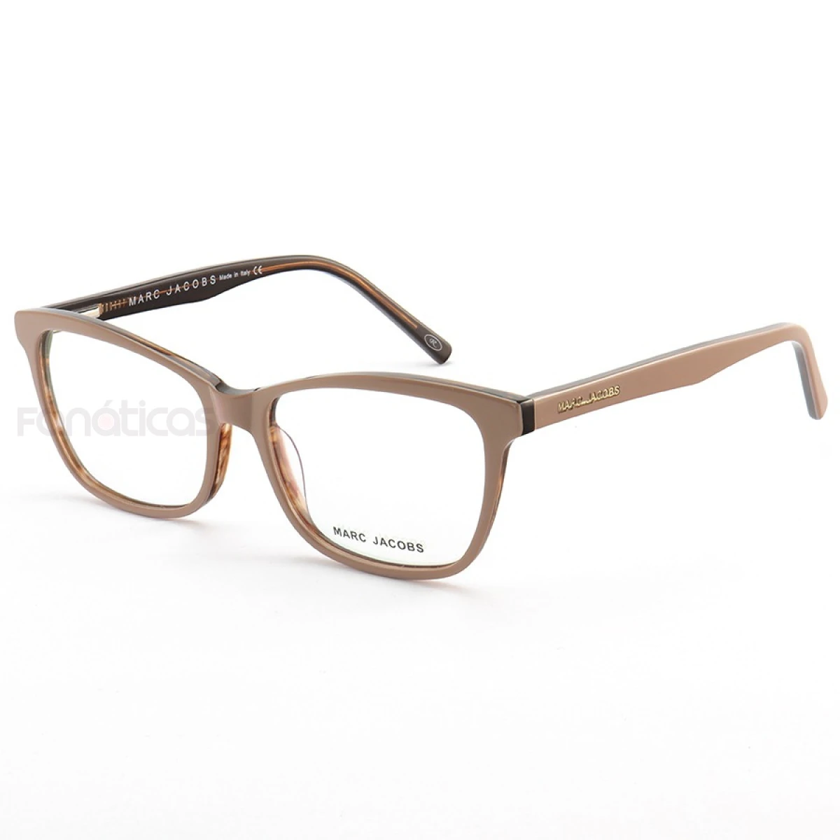 Armação de Óculos Quadrada Mj311 Nude