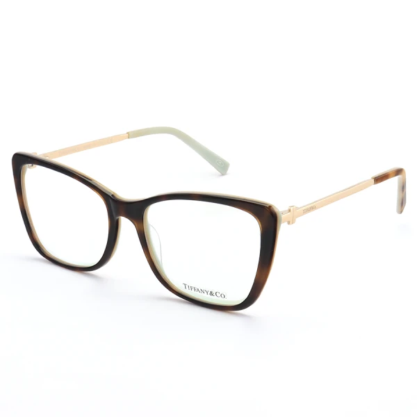 Armação de Óculos Quadrada TF2162 Tartaruga Esverdeado