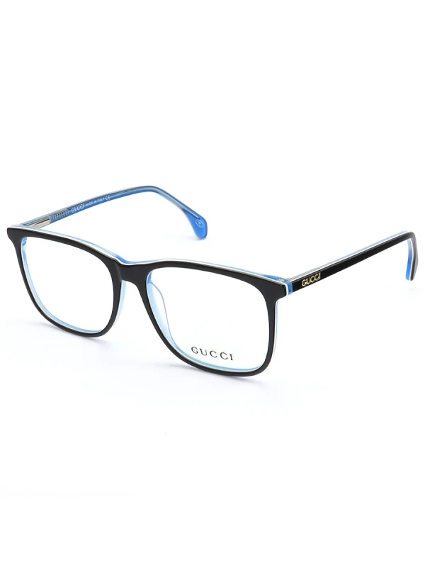 Armação de Óculos Quadrado GG05540 Preto e Azul