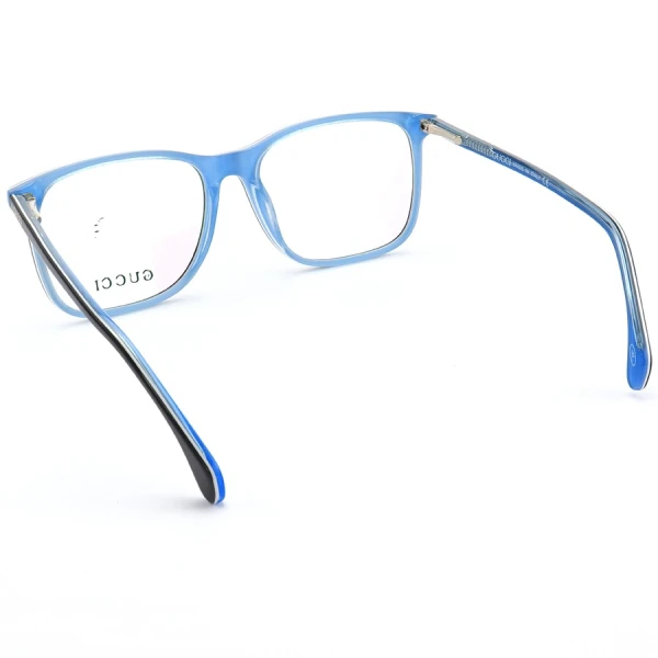 Armação de Óculos Quadrado GG05540 Preto e Azul