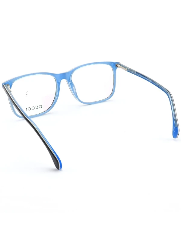 Armação de Óculos Quadrado GG05540 Preto e Azul