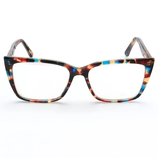 Armação de Óculos Quadrada  DG5031 Azul Tartaruga