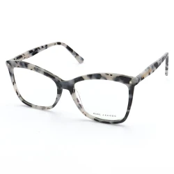 Armação de Óculos Quadrada MJ2017 Cinza Tartaruga