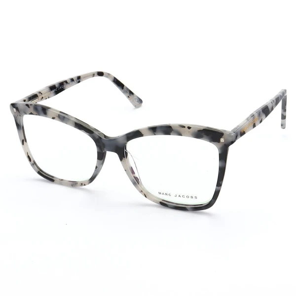 Armação de Óculos Quadrada MJ2017 Cinza Tartaruga