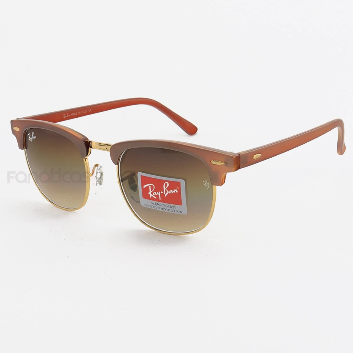 Óculos de Sol Clubmaster RB3507 Acetato Terracota