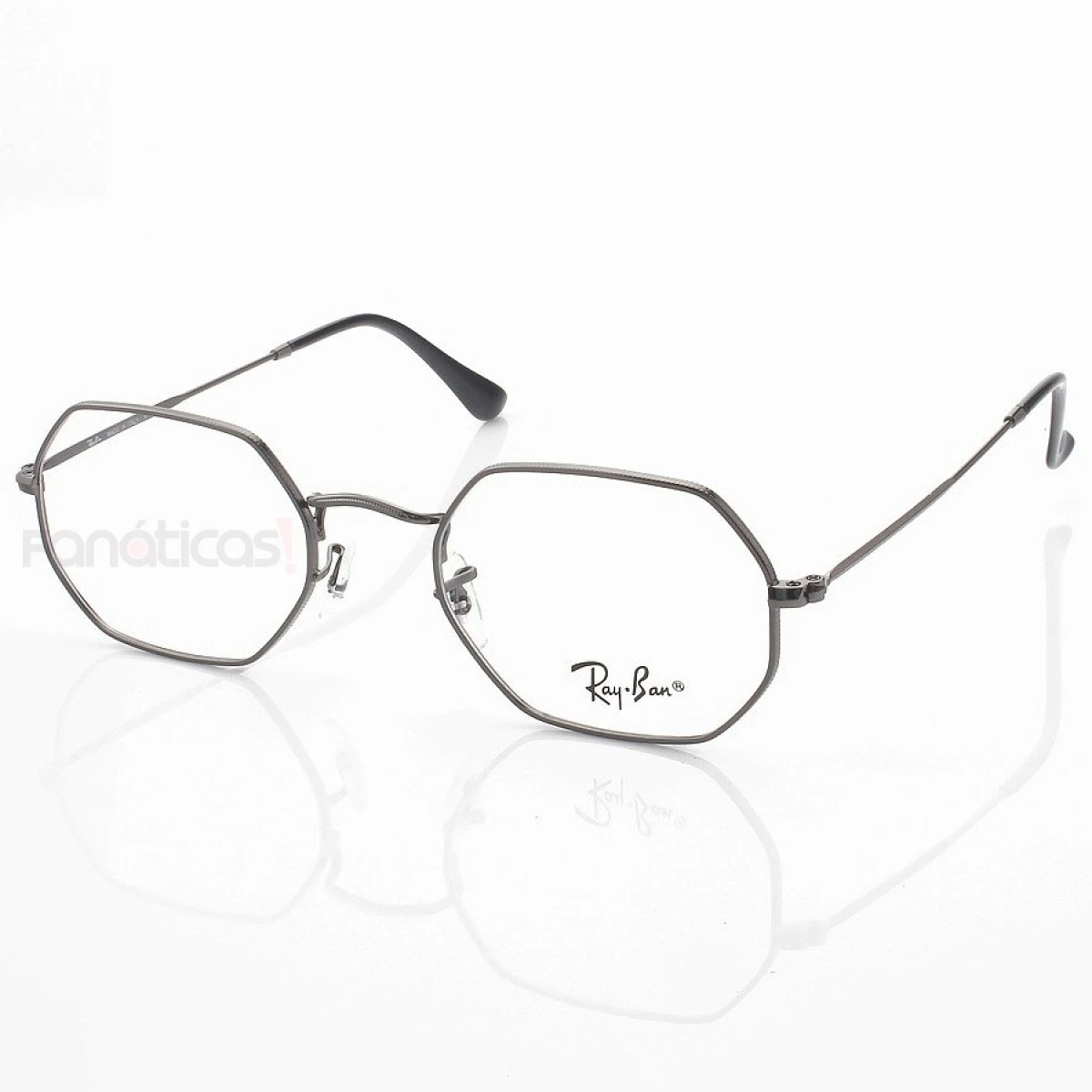 Armação de Óculos Octagonal RB3556 Grafite