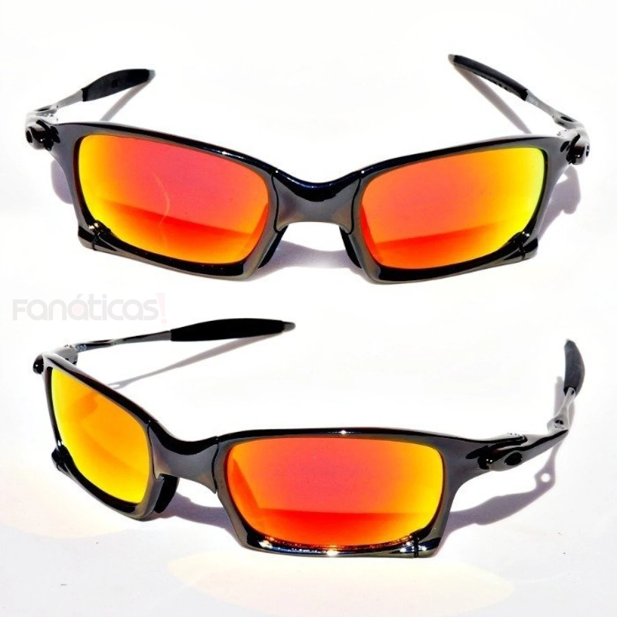 Óculos X-Squared Chumbo Carbon com Lente Vermelha